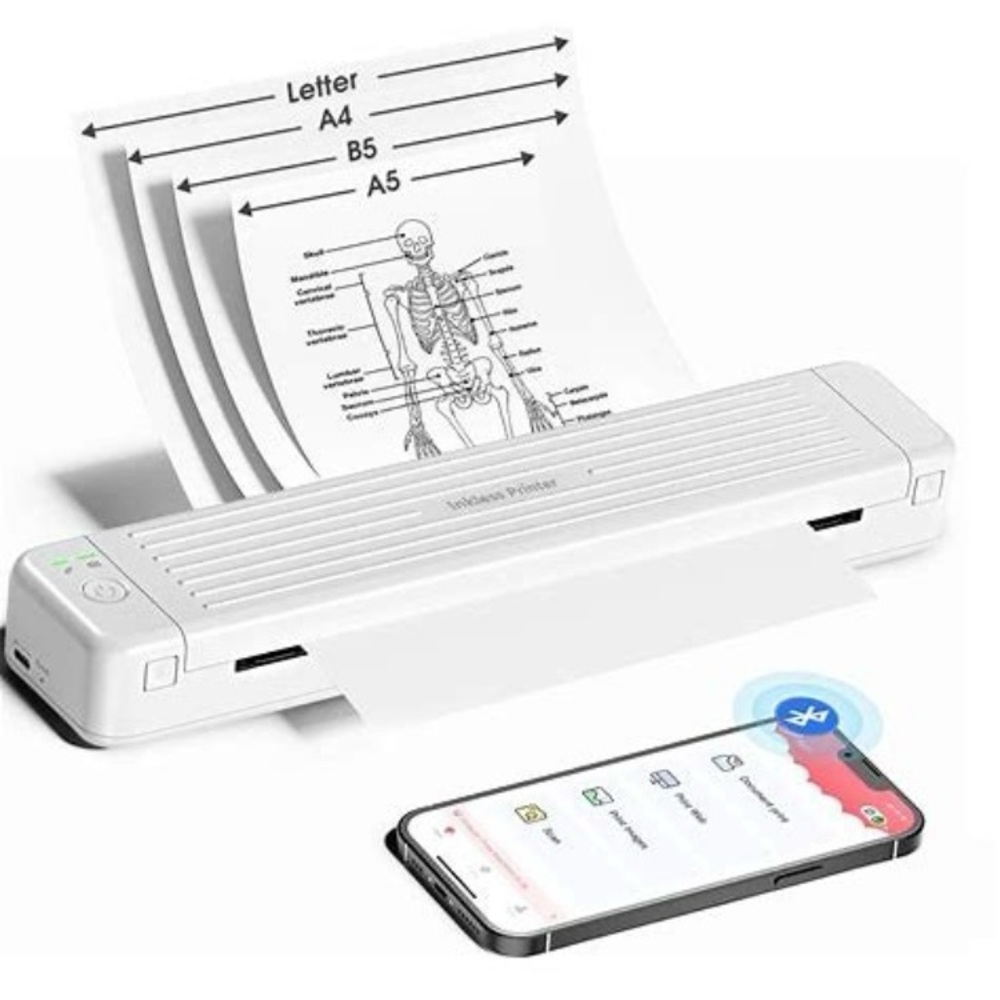 🖨️ : Phomemo P831 Versatile Bluetooth Thermal Printer Reg: $125 Online Nice
